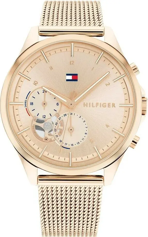 Montre Tommy Hilfiger 1782486 femme cadran or rose bracelet acier inoxydable