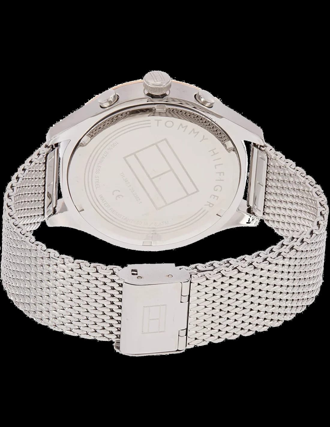 Montre Tommy Hilfiger 1791466 homme détail cadran noir