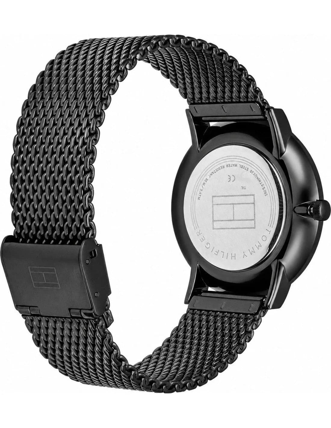 Montre Tommy Hilfiger 1791507 homme détail cadran noir