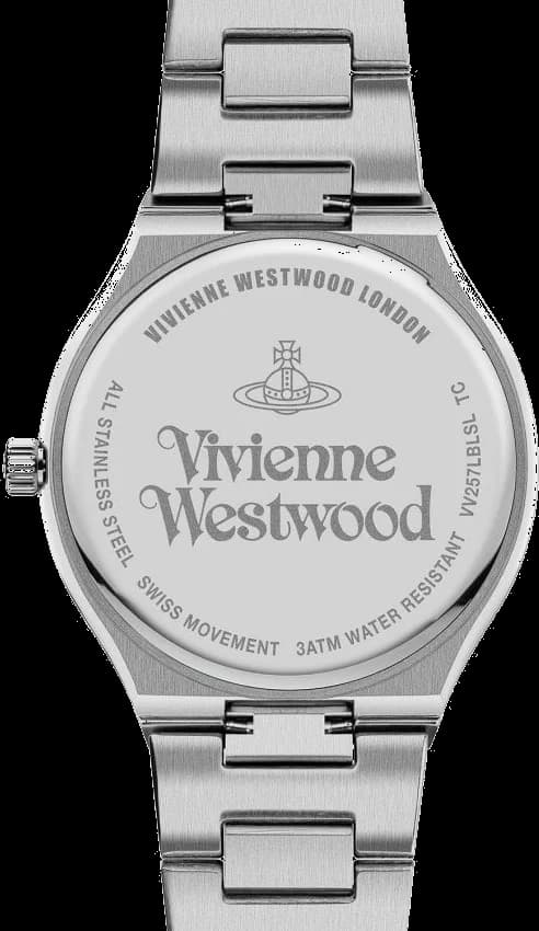 Montre Vivienne Westwood VV257LBLSL femme détail cadran bleu