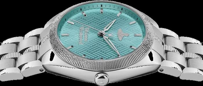 Montre Vivienne Westwood VV281TQSL femme détail bracelet acier inoxydable