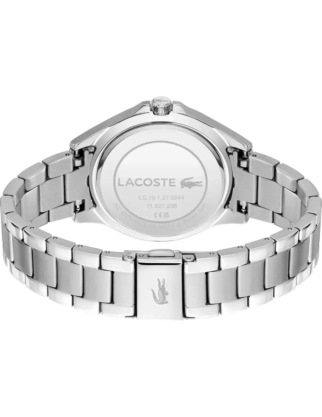 Montre Femme Lacoste Swing 2001222 cadran argenté bracelet acier vue 3