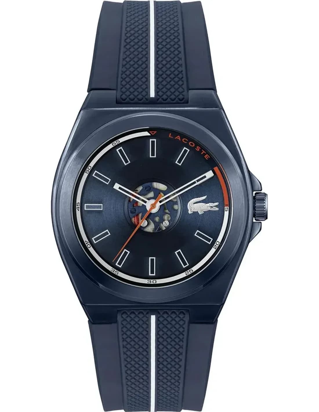 Montre Homme Lacoste Reno 2011334 cadran bleu bracelet silicone