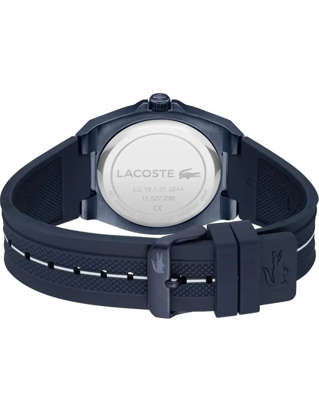 Montre Homme Lacoste Reno 2011334 cadran bleu bracelet silicone vue 3