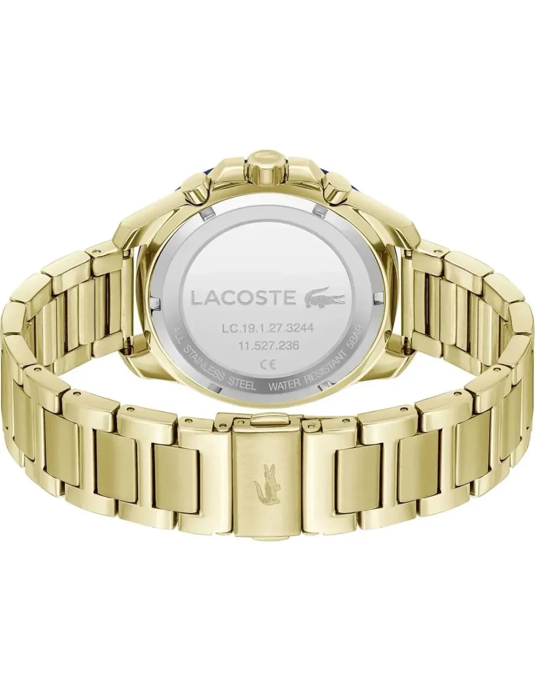Montre Homme Lacoste Toronga 2011343 cadran bleu bracelet acier vue 3