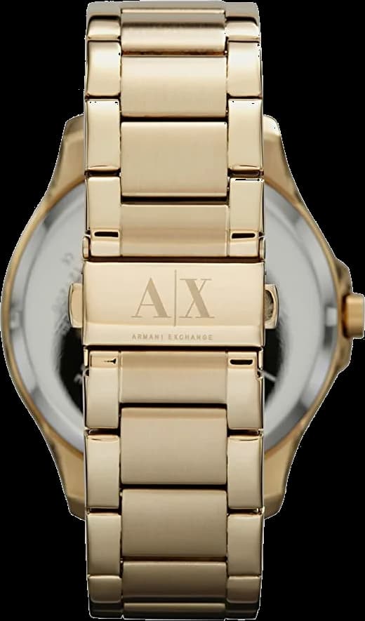 Montre Armani Exchange AX2122 cadran noir index bâtons affichage analogique