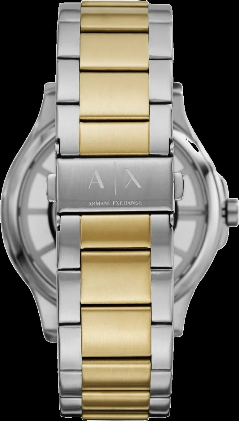 Montre Armani Exchange AX2403 homme détail cadran bleu