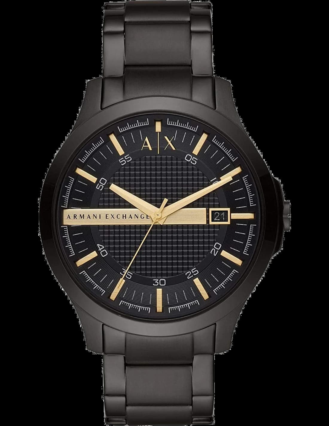 Montre Armani Exchange AX2413 en acier inoxydable IP noir