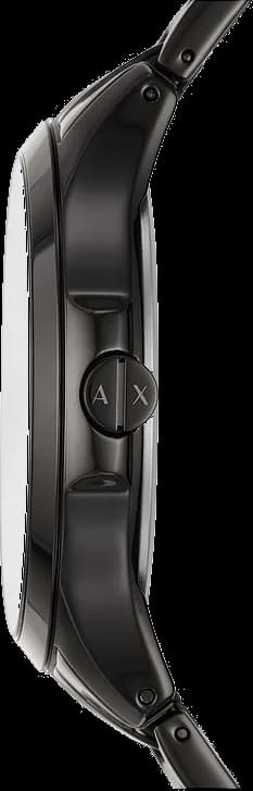 Montre Armani Exchange AX2413 homme détail cadran noir
