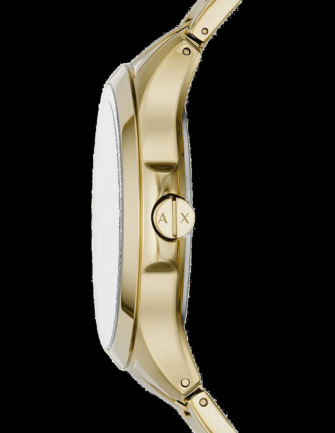 Montre Armani Exchange AX2415 homme détail cadran doré
