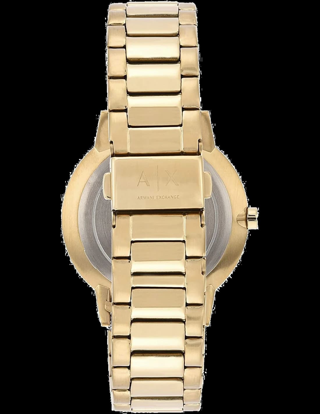 Montre Armani Exchange AX2707 homme détail cadran doré