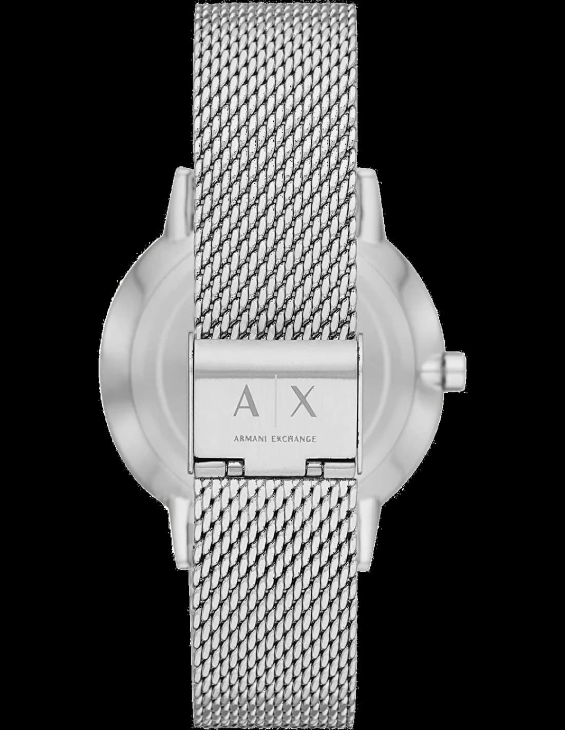 Montre Armani Exchange AX2714 homme détail cadran noir