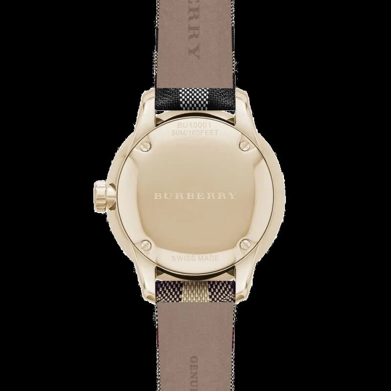 Montre Burberry BU10001 unisexe vue de profil