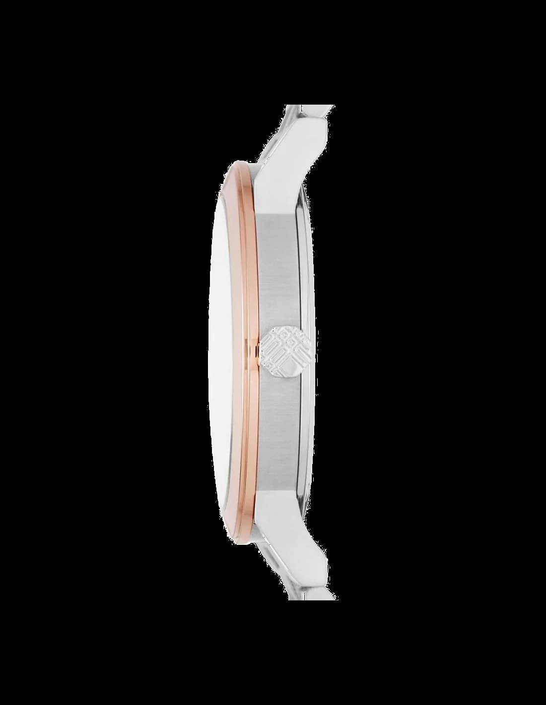 Détail du bracelet cuir de la Burberry BU9006 — Montres Outlet