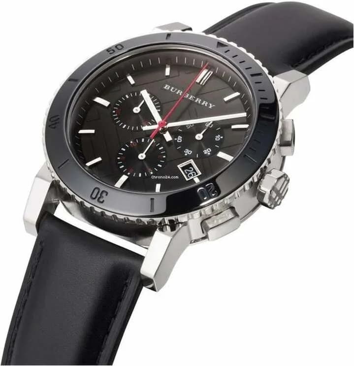 Montre Burberry BU9382 homme vue de profil