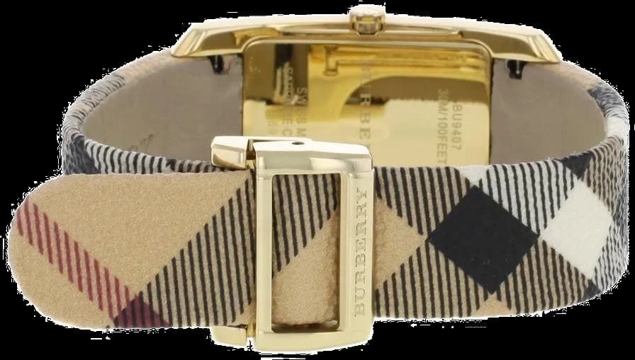 Montre Burberry BU9407 femme détail cadran or rose