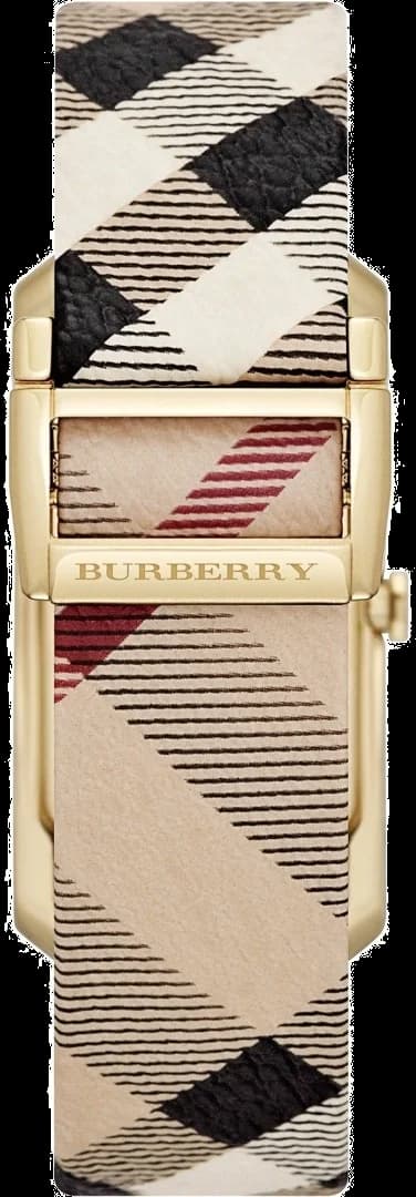 Montre Burberry BU9509 femme détail cadran doré