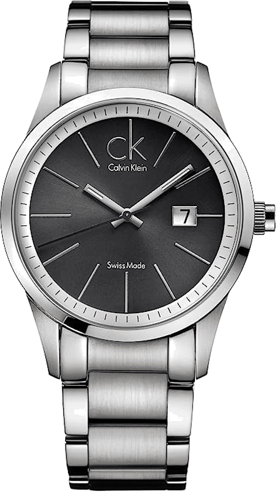 Montre Homme Calvin Klein Bold K2246107 cadran noir bracelet en acier