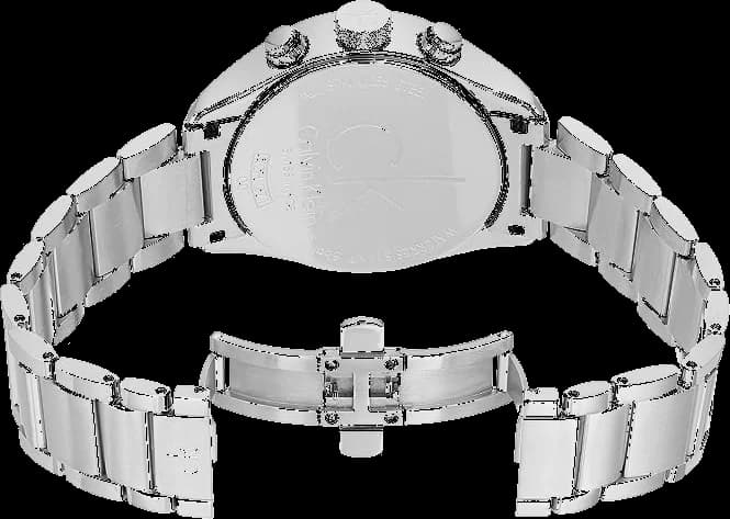 Montre Calvin Klein K2H27104 homme détail cadran noir