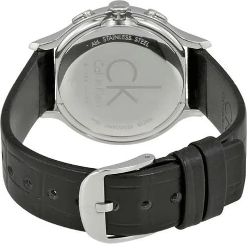 Montre Calvin Klein K2U291C1 femme détail cadran noir