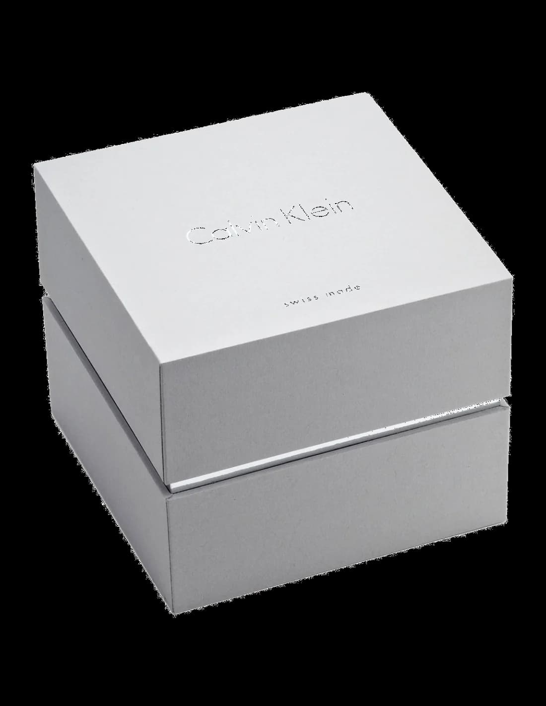Montre Calvin Klein K3M221Y3 femme détail cadran gris