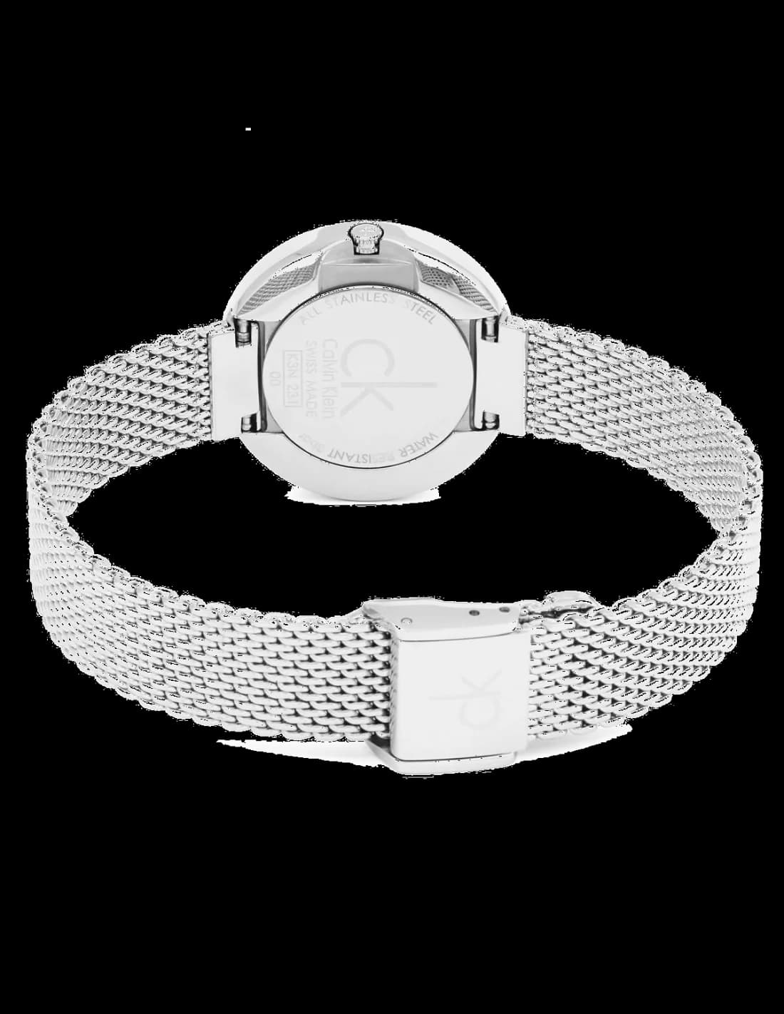 Montre Calvin Klein K3N23126 femme vue de profil