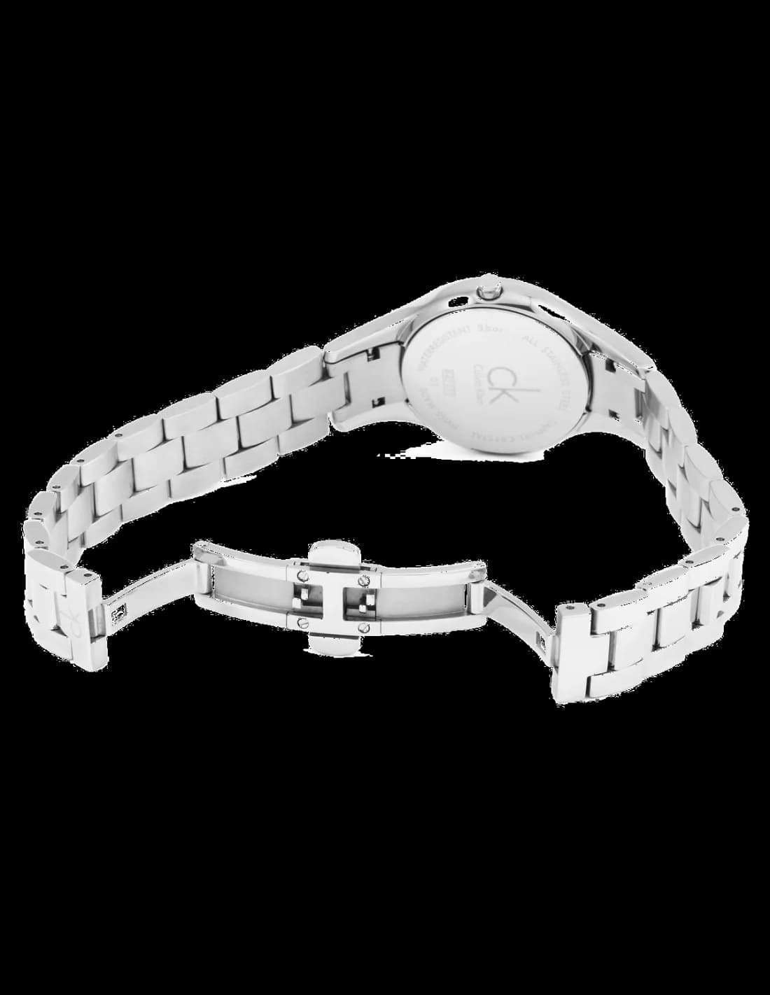 Montre Calvin Klein K4323130 femme détail cadran noir