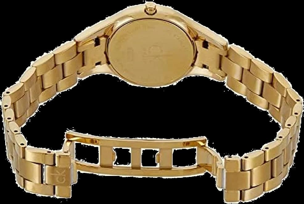 Montre Calvin Klein K4323212 femme détail cadran blanc