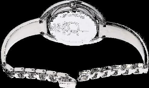 Montre Calvin Klein K4F2N116 femme détail cadran argent