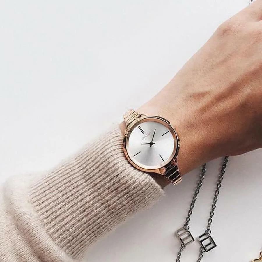 Montre Calvin Klein K4U23626 femme vue de profil