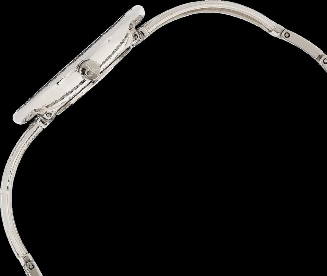 Montre Calvin Klein K6S2N111 femme détail cadran noir