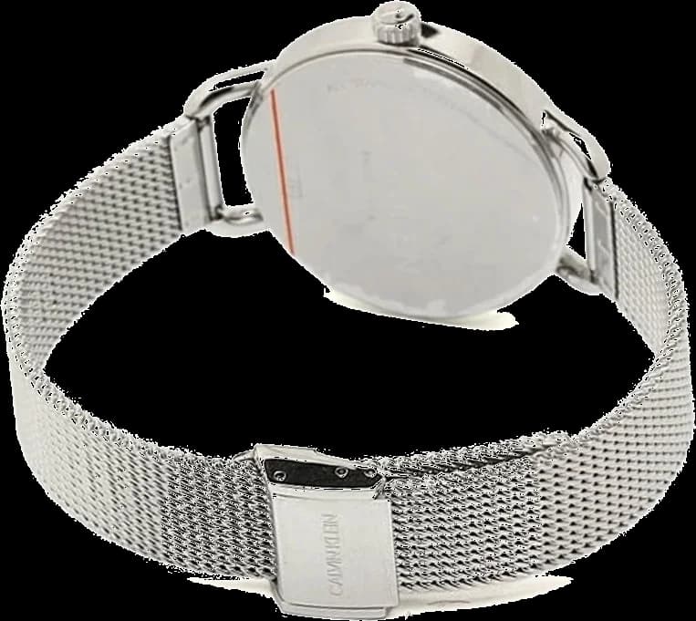 Montre Calvin Klein K7B23126 femme verso boîtier argent