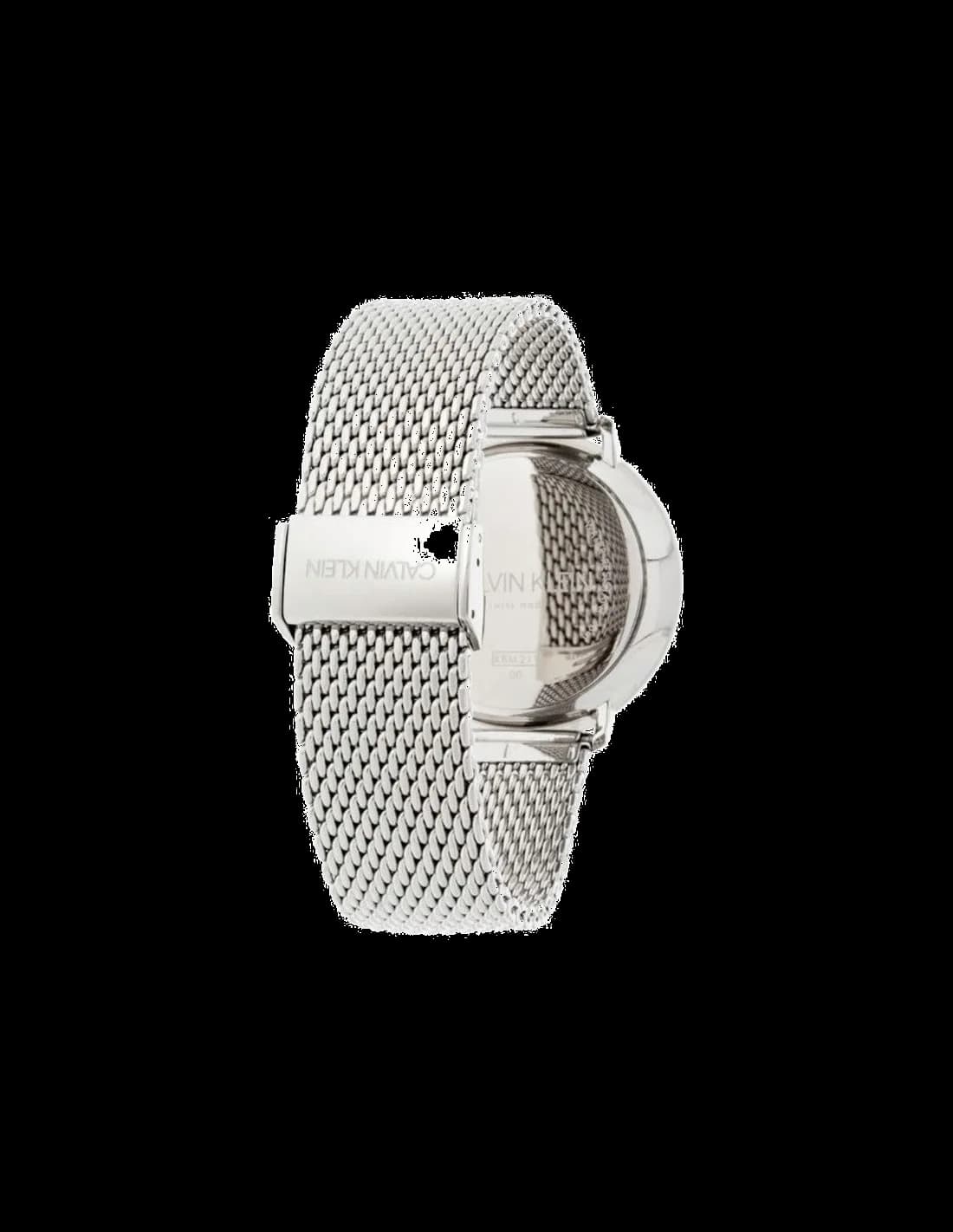 Détail du bracelet en cuir de la Calvin Klein K8M21126 — Montres Outlet