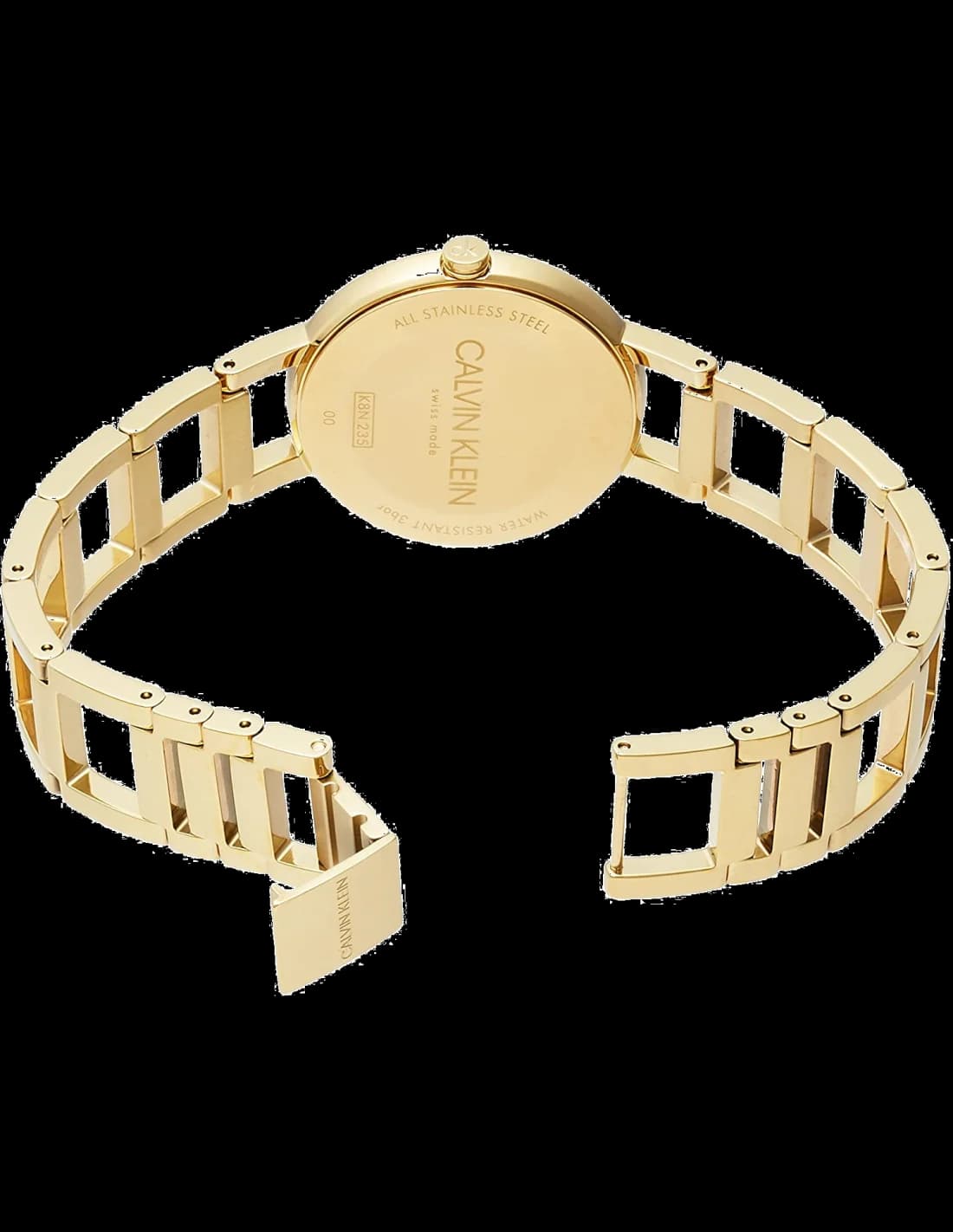 Montre Calvin Klein K8N23546 femme détail cadran argent