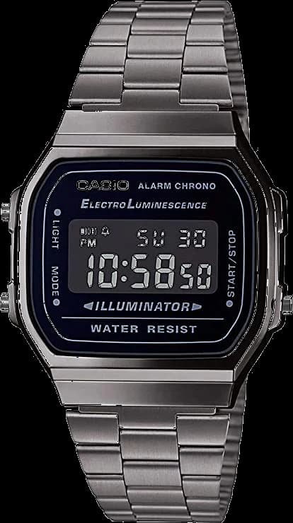 Casio A168WEGG-1BEF affichage digital — Montres Outlet