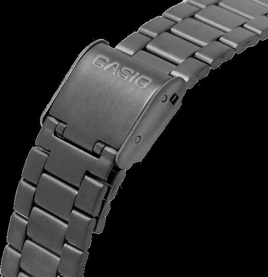Montre Casio A168WERB-2AEF unisexe vue de profil