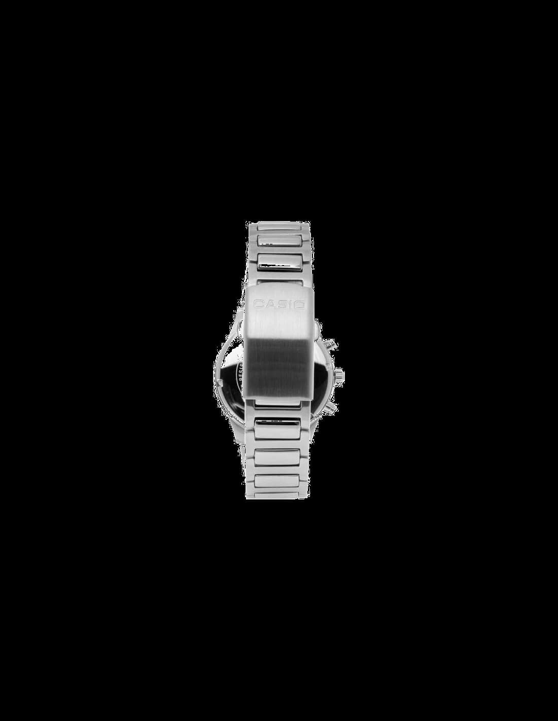 Montre Casio EF-500D-7AVEF homme détail cadran blanc