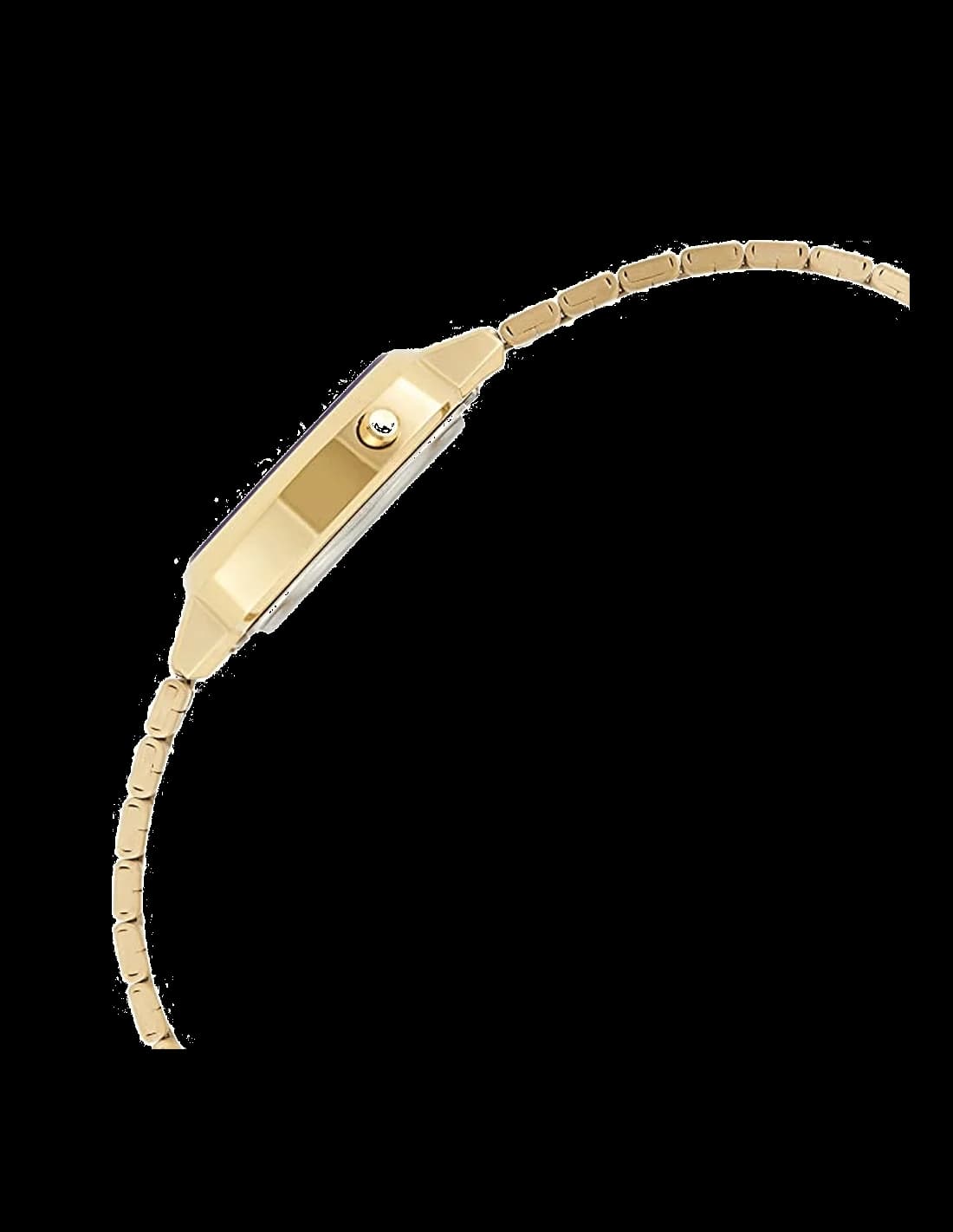 Détails du bracelet en acier de la Casio LA670WEGA-6EF