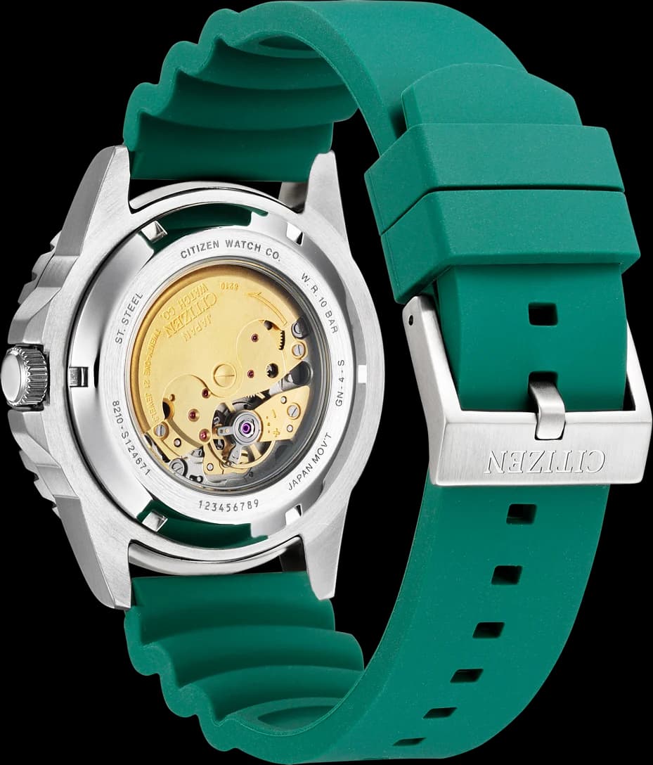 Montre Citizen NJ0129-10X homme vue de profil