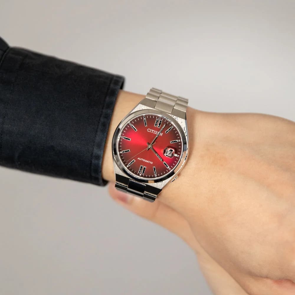 Bracelet acier argent Citizen NJ0150-56W 22mm fermoir déployant