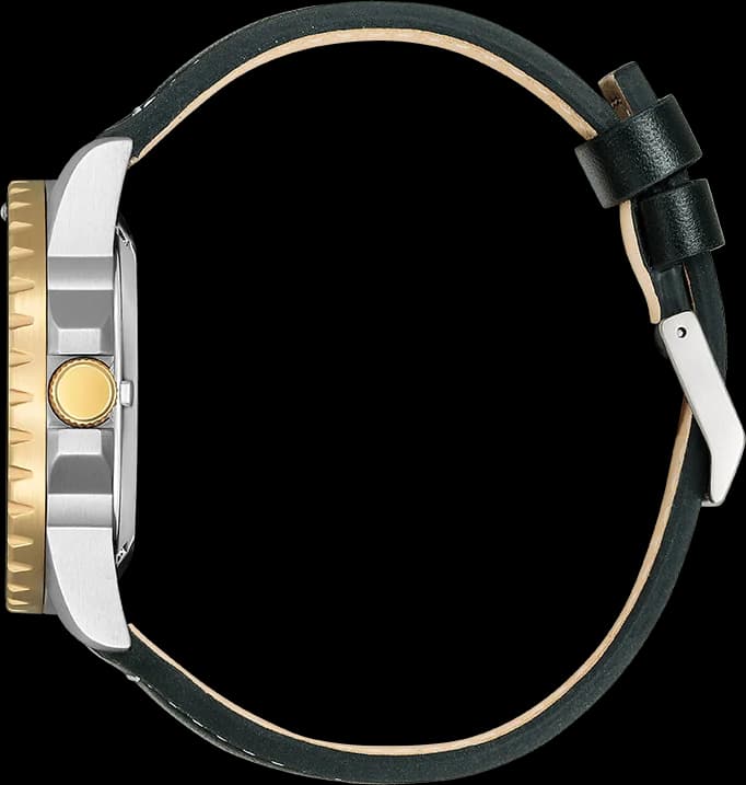 Montre Citizen NJ0176-10E homme détail cadran noir