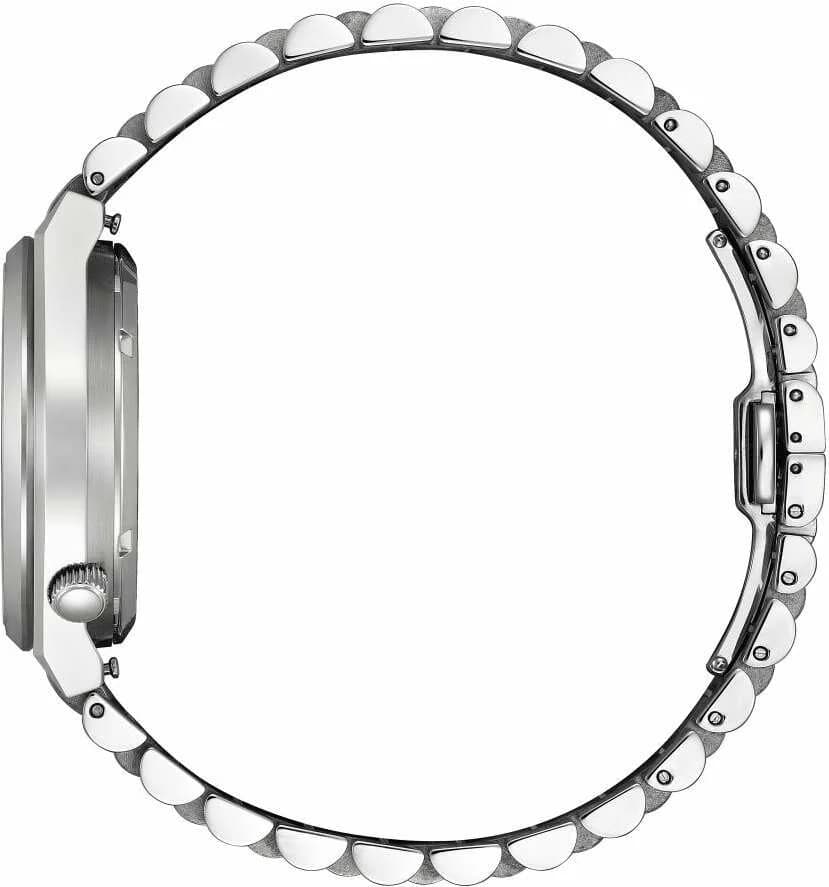 Montre Citizen NK5010-51L homme détail cadran bleu