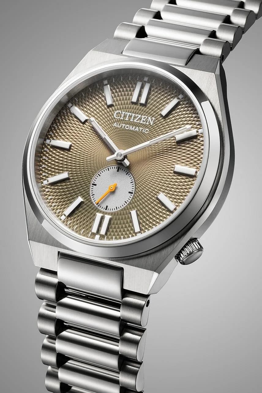 Montre Citizen NK5010-51X homme verso boîtier