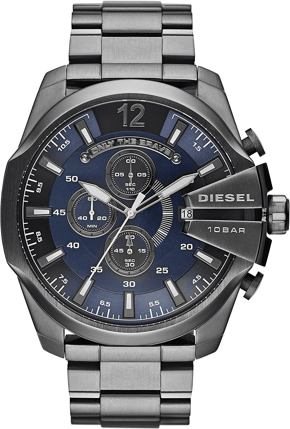 Montre Homme Diesel Mega Chief DZ4329 Bracelet anthracite en acier