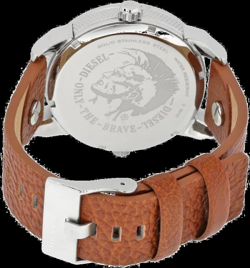 Montre Diesel DZ7309 homme détail cadran argent