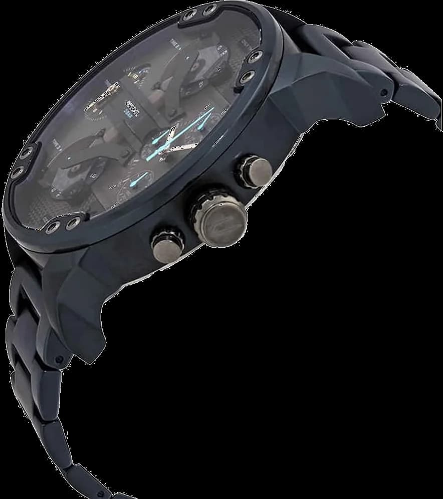 Montre Diesel DZ7414 homme détail cadran gris