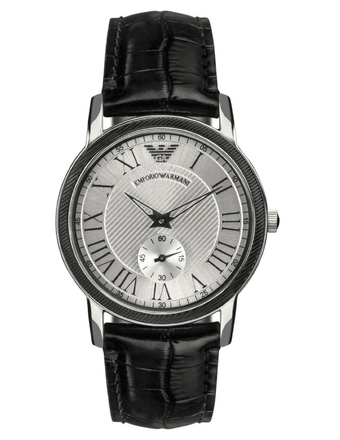 Emporio Armani AR0467 cadran noir — Montres Outlet