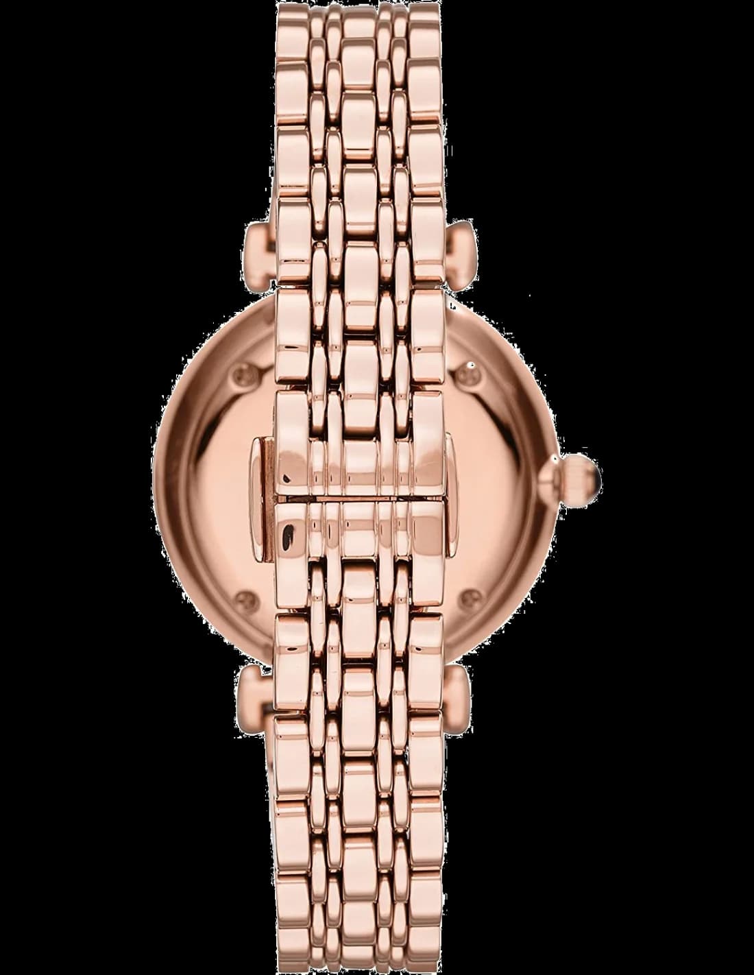 Montre Emporio Armani AR11206 femme détail cadran noir