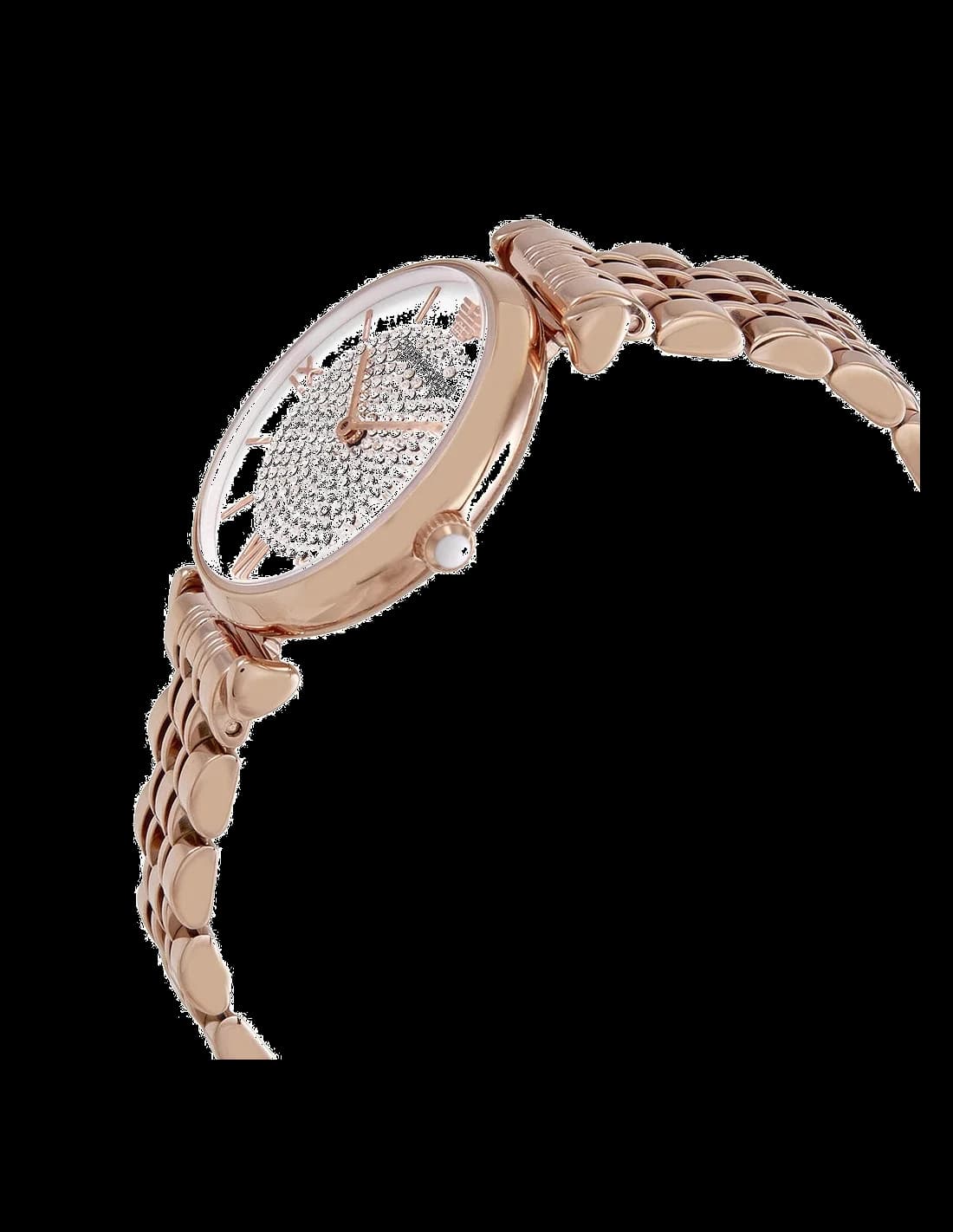 Montre Emporio Armani AR11244 femme verso boîtier or rose