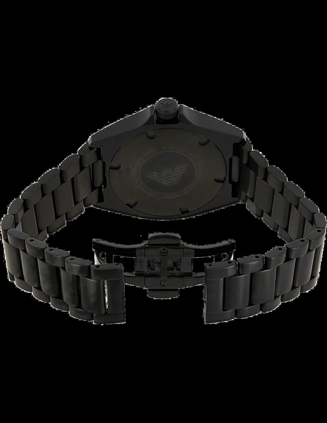 Montre Emporio Armani AR11257 homme détail cadran noir